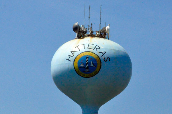 Hatteras water tower